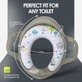 thumbnail image 4 of Asiento Entrenador bbluv Gris para Baño, 4 of 6