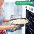 thumbnail image 2 of Yayeee Pot Holders Kitchen Heat Resistant with Pocket 7"x9.8" Cotton Oven Cooking Hot Pads, Psychedelic Forest, 2 of 7