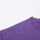 thumbnail image 5 of Ceisia Men's Vintage Washed Solid Crew Neck Short Sleeve T-Shirt Casual Retro Top Purple XXXXL Gifts, 5 of 7
