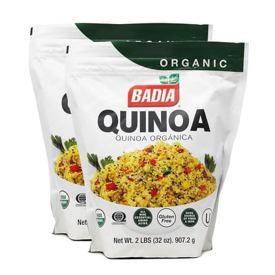 Badia White Quinoa 2 lb (Pack of 6)