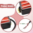 thumbnail image 6 of QccHieUs Guitar Humbucker Pickup Easy to Install Four Rail Multifunction Sturdy Parts Red, 6 of 9