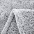 thumbnail image 4 of Exclusivo Mezcla Plush Extra Large Fleece Throw Blanket for Couch, Bed and Sofa (50x70 inches,Mixed Grey) Soft, Warm, Lightweight, 4 of 6