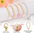 thumbnail image 4 of 3pcs Flower Charm Cup Accessories with 3pcs 10mm Letter Z Straw Cover Cap for Tumbler Cup, 4 of 4