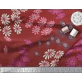 thumbnail image 2 of Soimoi Crepe Silk Fabric Artistic Flower Print Fabric by the Yard 42 Inch Wide, 2 of 3