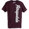 thumbnail image 1 of Aeropostale Hombre Puff Paint Original Graphic Camiseta, Rojo, Mediano, 1 of 1