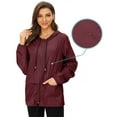 American Trends Rain Coats for Women Waterproof with Hood Packable Rain