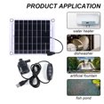 thumbnail image 4 of Bomba de agua con Panel Solar de 12V y 10W, decoración de jardín, Mini bomba de Panel Solar, sistema de riego con Kits de interruptor de ajuste para pecera JShteea Nuevo, 4 of 9