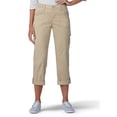 thumbnail image 4 of Women's Ultra Lux with Flex-to-Go Relaxed Cargo Capri in Lovat, 4 of 4