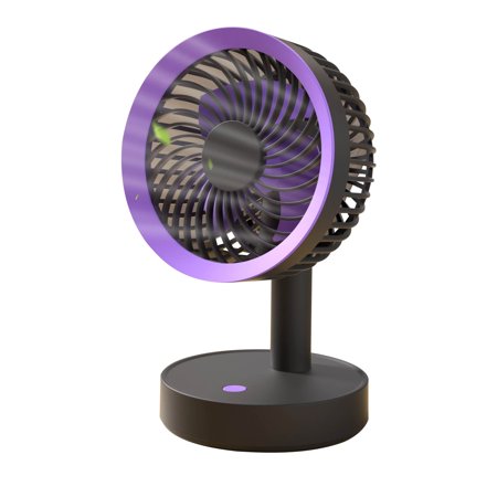 EUDIDV Portable Fan 2024 New Desktop Fan USB Automatic Shaking Head Fan Convenient And Rechargeable Mini Fan;Suitable for Indoor and Outdoor Use