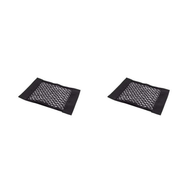 mmirethe Polyester Multi-purpose Pocket Mesh - Expandable And Convenient Mesh Organizer For Car Portable Mesh Organizer Trunk 35*25 2Set