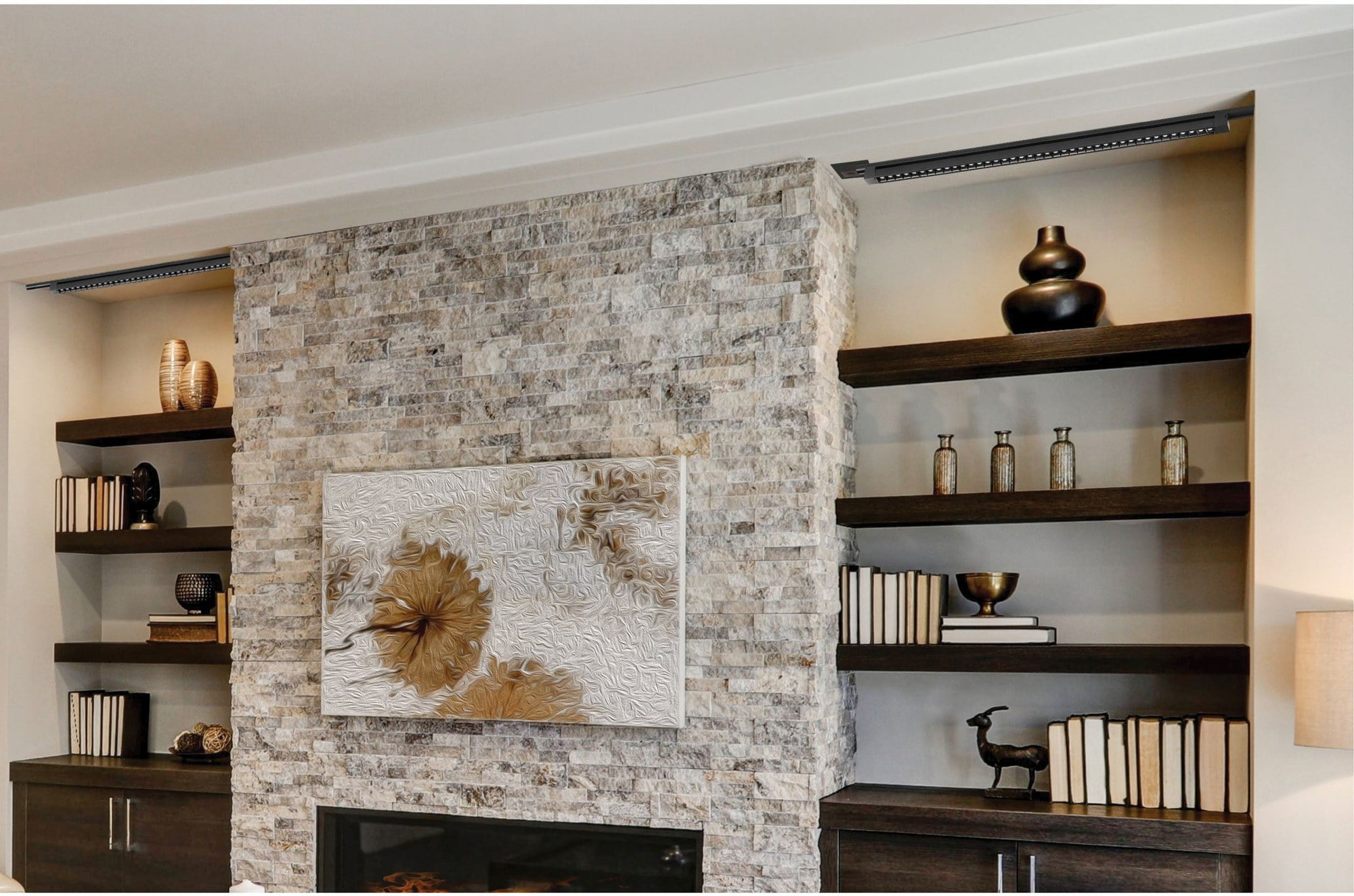 1 - Light Black Track Lighting