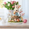 thumbnail image 2 of CenterPC Table Decorations Easter 2D Festive Visual Tabletop Ornament 20Cm for Living Room Bedroom, 2 of 8