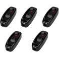 thumbnail image 1 of Pack Switch - AC 250V 10A Inline On/Off Table Lamp Cord Cable Switch with LED Indicator (Color : Black), 1 of 5