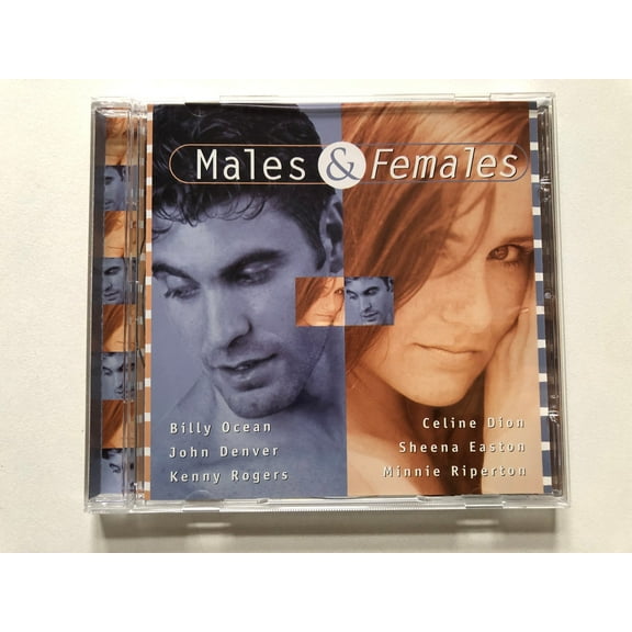 Males & Females - Billy Ocean, John Denver, Kenny Rogers, Celine Dion, Sheena Easton, Minnie Riperton / Disky Audio CD 1998 / DC 854212