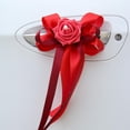 thumbnail image 6 of S SERENABLE 4xRibbon Flower Bow Wedding Party Car Decoration 5 4 Pcs, 6 of 8