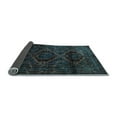 thumbnail image 2 of Ahgly Company Indoor Round Persian Light Blue Traditional Area Rugs, 4' Round, 2 of 4