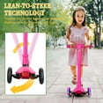 thumbnail image 6 of Kojooin Scooters for Kids Age 3-5, Kick Scooter for Boys Girls Toddlers, 4 Adjustable Height, AEBC-9 Bearing, 3 Light Up Wheels, Lean to Steer, Outdoor Activities for Children from 3 to 12 Years Old, 6 of 6