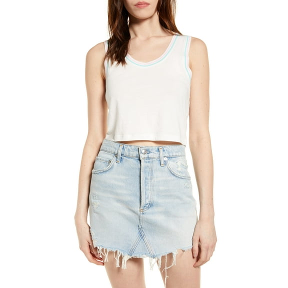 Splendid Sundown Women's Del Ray Stripe Tank (White, Medium)