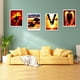 thumbnail image 3 of 4x DIY LandscapeFull Drill Set Resina Rhinestone para Oficina Hotel Cafe Decoración de, 3 of 8