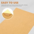 thumbnail image 3 of OULII 100Set Writing Display Cards with Light Brown Kraft Paper for Supermarket and Projects, 3 of 4