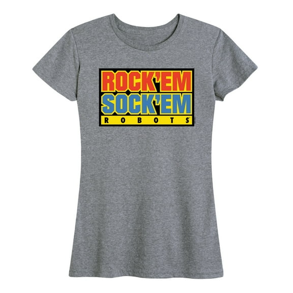 Rock 'Em Sock 'Em Robots - Rock 'Em Sock 'Em Robots - Women's Short Sleeve Graphic T-Shirt