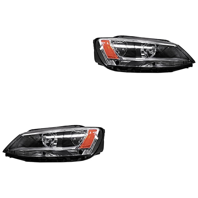 Par de Faros TYC Jetta 2011 A 2018 Volkswagen P/2 cuartos