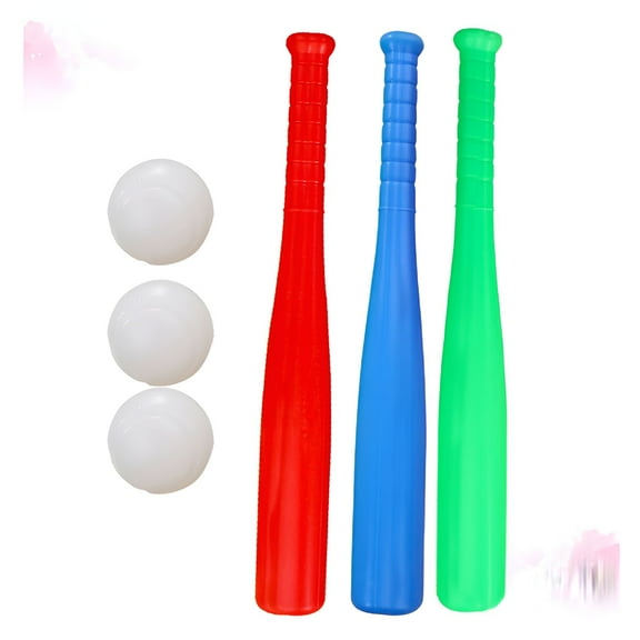 BESTSKY Outdoor Playset Set Children Boys for Batting   Bats Baseball Skill and Toys Outdoor Game Sports Toy Balls Bat Practice Training Kids Outdoor Toys
