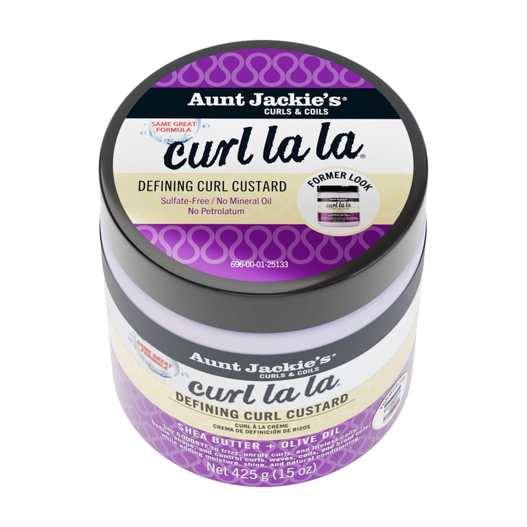 2 pack) Aunt Jackie's Curl La La Defining Curl Custard
