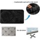 thumbnail image 2 of Set of 3 Soft Microfiber Bathroom Rugs Non-Slip With Studded Flannel Backing Bath Mat + Toilet Contour Rug + Lid Cover - Plain Light Pink Three Piece, 2 of 5