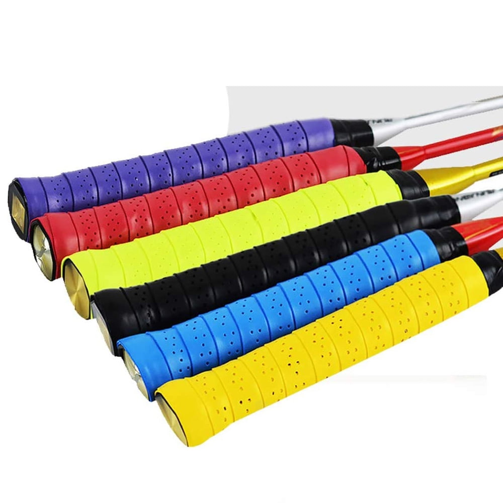 4x Stretchy Anti Slip Racket Bat Overgrip Roll Tennis Badminton Handle Grip Tape 