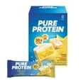 thumbnail image 1 of Pure Protein Lemon Cake Bars - 20 g Protein, Low Sugar, Gluten free Snack with Whey Blend, Made in Canada, 6 x 50 g, 1 of 6