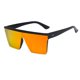 thumbnail image 1 of SHAUNA-gafas de sol cuadradas planas para mujer, lentes de sol femeninas con revestimiento de espejo, color púrpura, con protección UV400 Fivean unisex, 1 of 2