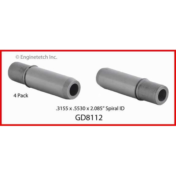 Enginetech GD8112 Engine Valve Guide - 4 Pack