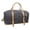 Grey, variant on Vagarant Traveler Classic Antique Sytle Cotton Canvas Medium Duffle GYM Bag C75.BLK