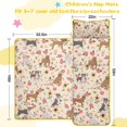 thumbnail image 5 of Pitbull Dog and Flower Floral Toddler Nap Mats for Kids Preschool,Sleeping Mat Bag or Kids,Toddler Sleeping Bag,Toddler Nap Mat or Daycare, 5 of 6