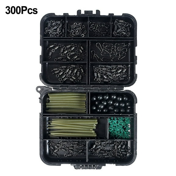Reliable Carp Fishing Tackle Organizer Set with 300pcs of Hooks and Snaps
