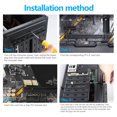 thumbnail image 3 of DQrwqpou Tarjeta PCIE USB 3.0 2 Puertos USB A + 2 Puertos USB C/tarjeta Controladora Expansión USB 3.2 GEN1, 3 of 9