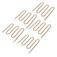 thumbnail image 3 of Cadenas de aluminio para bordillos Bling Bling 5 piezas Cadena de joyería Cadena de metal para manualidades funcionalidad inteligente, 3 of 12