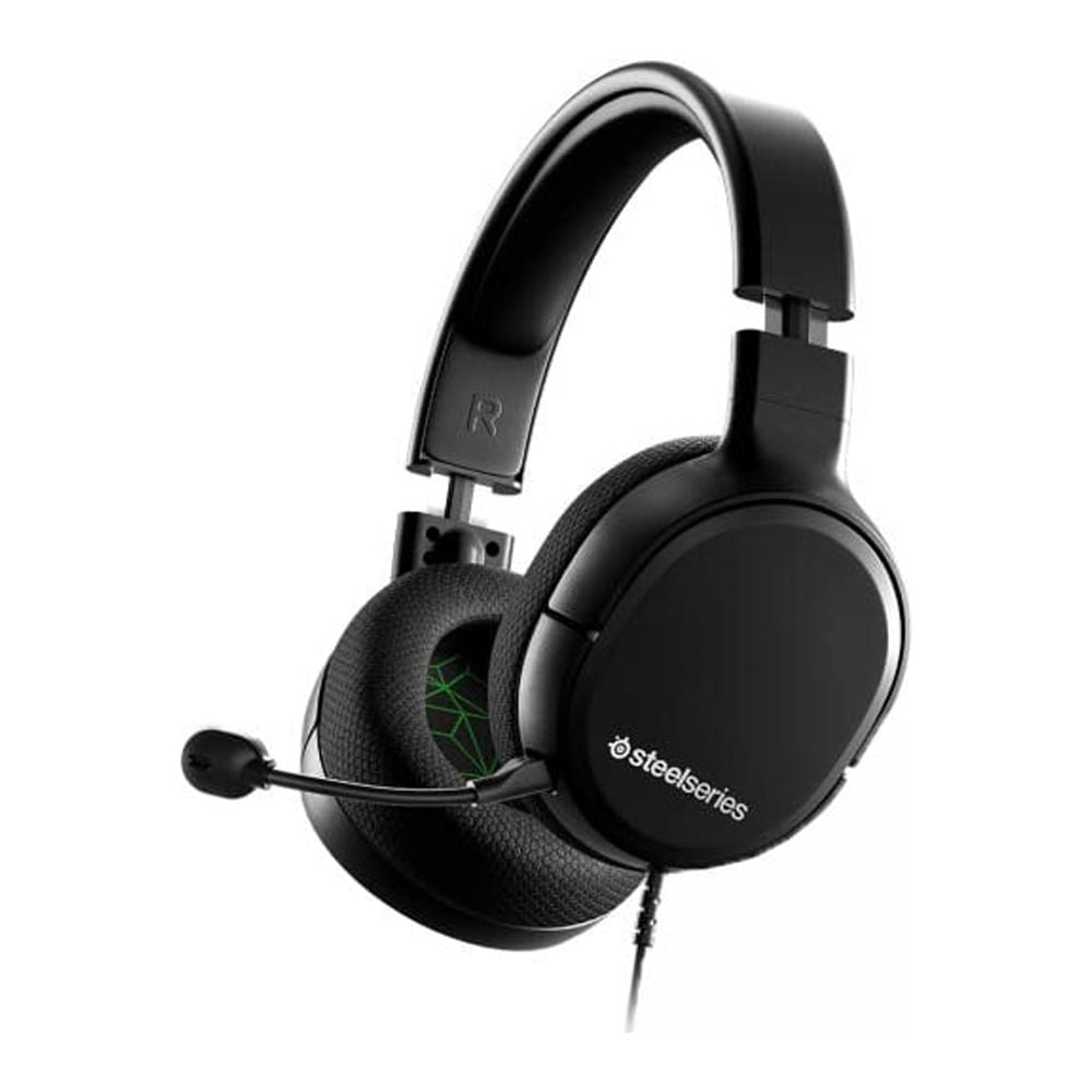 SteelSeries Arctis 1 Wireless Gaming Headset USB C Detachable Clearcast Microphone Compatible with PC PS4 Switch and Lite Android Black Renewed