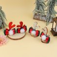 thumbnail image 3 of Cateissary 2 uds accesorios navideños para el cabello lentejuelas astas fiesta diadema llamativa horquillas brillantes chico adulto Navidad fiesta Up Kits de decoración para fiestas Rojo Cateissary HA070797-02, 3 of 6