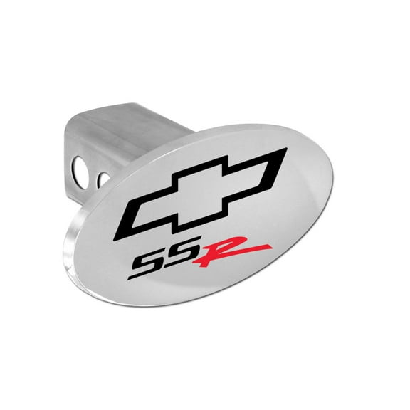 Chevy SS R Emblem W/Red Bowtie & Block Letters Hitch Cover