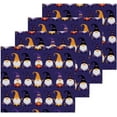 thumbnail image 2 of SKYSONIC Halloween Gnome Cotton Washcloths Set of 2, Highly Absorbent Soft Fingertip Towel for Bathroom, Gym, Hotel and Spa, 12 x 12 Inch, 2 of 7