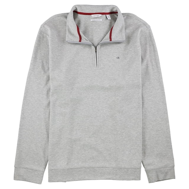 Sudadera Calvin Klein New Essential para Hombre Gris Pequeño