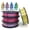 (Multi Color 250g*4 Pack)*5-2, variant on 3D Printer Filament Triple Color Silk PLA Filament 1.75mm, 3D Printing Filament Bundle,Multicolor Filament Like Rainbow PLA, 250g X 4 Pack