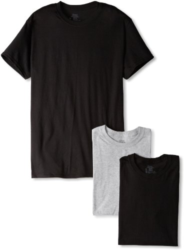 Hanes Classics Men/'s Traditional Fit ComfortSoft TAGLESS Crewneck Undershirt 3Pk