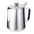 thumbnail image 2 of Coffee Art Making,Stainless Steel Thicken Milk Coffee Latte Cup Coffee Pitcher User-Friendly Design, 2 of 12