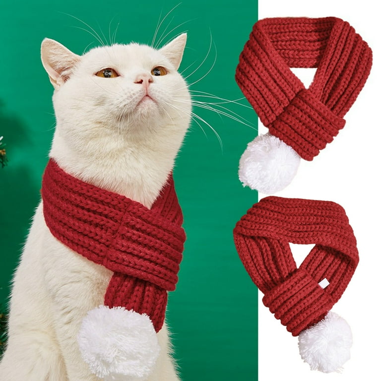 Cheers.US 3Pcs Dog Scarf Fall Dog Bandana Holiday Scarf Pet