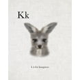 thumbnail image 2 of Straatsma, Leah 15x18 Gold Ornate Wood Framed with Double Matting Museum Art Print Titled - K is for Kangaroo, 2 of 4