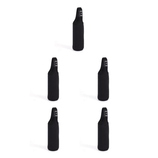 Ounissouiy Cubierta de la botella de agua Oficina Senderismo Camping Gimnasio Deportes Glass Cup Jar Protector Sleeve con asa de Type2 NO2