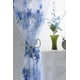 thumbnail image 5 of Cortina de Ventana de Flor Perfecl gasa azul 200x100cm Cortina, 5 of 8
